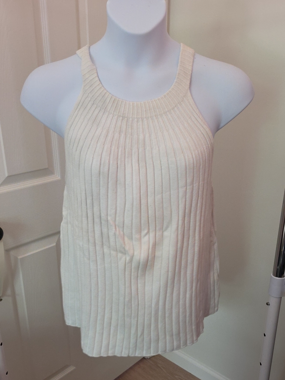 2x Anthropologie Ribbed Sweater Tank